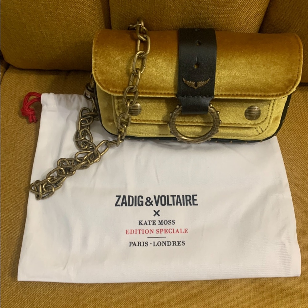 Zadig & Voltaire Kate Wallet Velvet